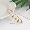 Pearl Waist Cinching Pin Set – Safety Pin Brooch for Women's Clothing
