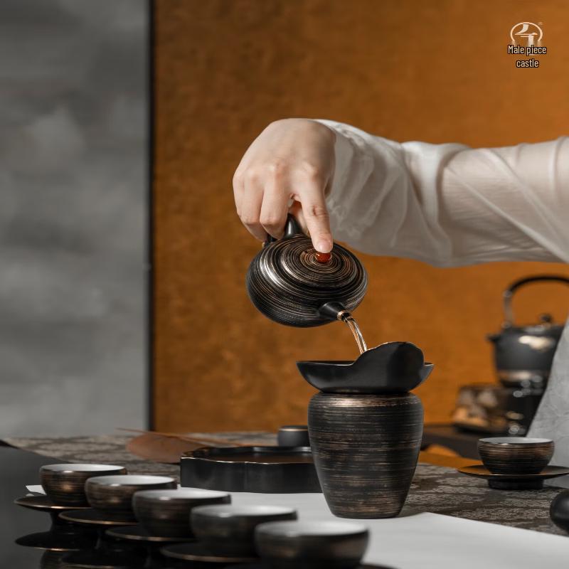 Edenus Portable Ceramic Kung Fu Tea Set with Gift Box