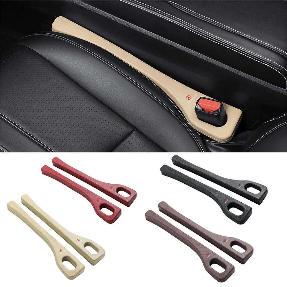 2Pcs Car Seat Gap Filler TPU Auto Seat Gap Anti-leak Stopper Strips For Mercedes Benz AMG A B C E R G Class GLK CLA GLB GLC GLA ZG2