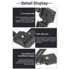 Foldable Camera Quick Release Plate With 360 Degree Rotating Arca Standard Tripod Adapter For DSLR  Cameras