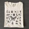 T-shirt Grafica Retro Insetti Entomologia, Camicia Natura Cottagecore, T-Shirt Unisex Comfort Colors