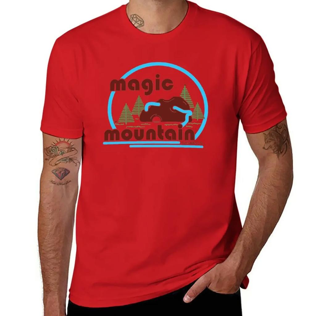 Magic Mountain by Decibel Clothing T-Shirt korean fashion plain quick-drying heavy weight t shirts for men
