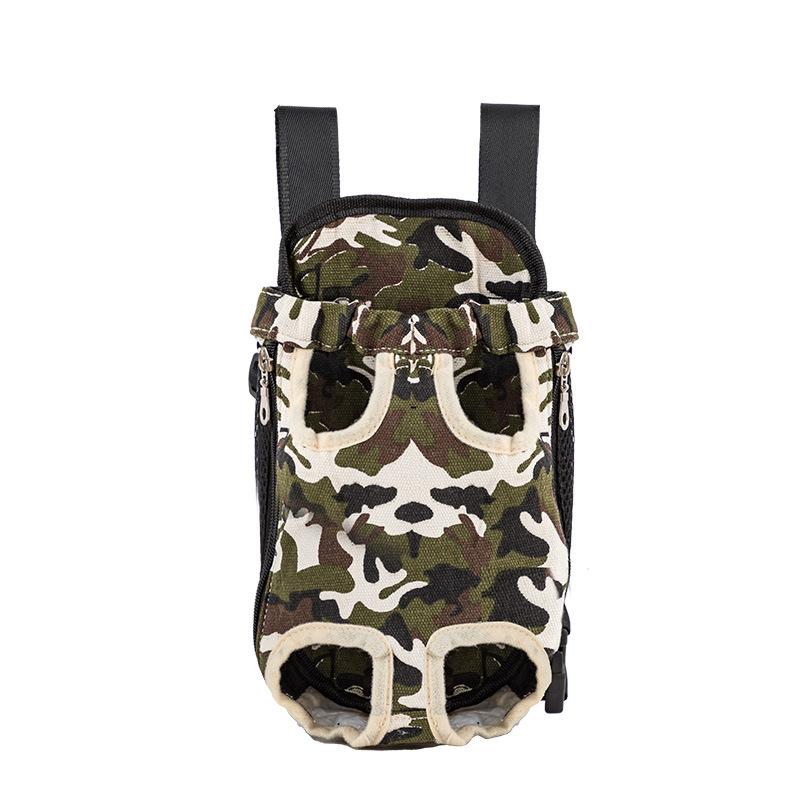 Haustier Hund Träger Rucksack Mesh Camouflage Outdoor Reise Produkte Perros Atmungsaktive Schulter Griff Taschen für Kleine Hunde Katzen Gatos