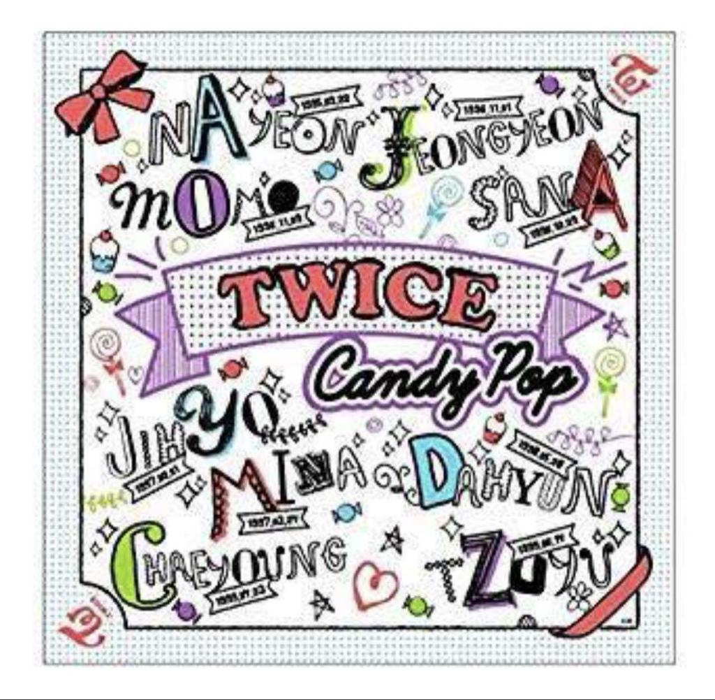 [USED] TWICE bandana handkerchief