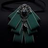 Geometric Style Unisex Collar Flower With Satin Material For Summer