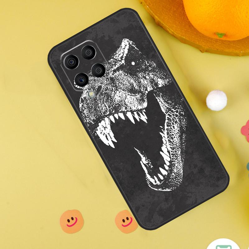 Cute Dino Dinosaur For Samsung Galaxy M11 M12 M13 M14 M15 M34 M54 M55 M33 M53 M31 M51 M30s M32 M52 M20 Case