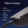 High-Quality USB Rechargeable Electric Shaver for Men Fully Waterproof Triple Blade System Digital Battery Indicator Multi-Function Shaver