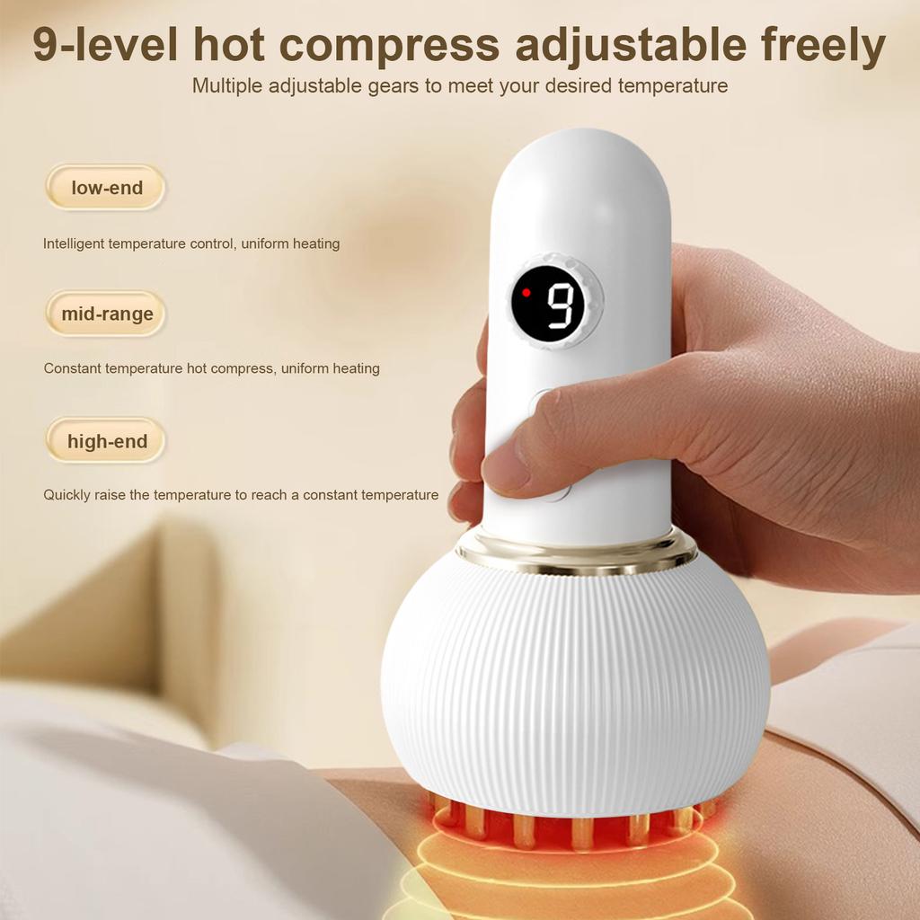 Lymphdrainage-Werkzeug Körper-Graviermaschine Kabelloser Tiefengewebemassagegerät für Rücken Nacken Schulter Bein Geschenk für Frauen