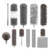 Bendable Duster Brush Set Retractable Gap Dust Cleaner Tools Home Cleaning Tools Household