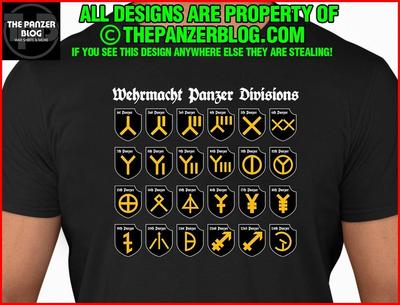 Wehrmacht Panzerdivisionen T-Shirt Deutsche Armee Kriegsgeschenk Unisex T-Shirt