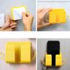 Wall Mounted Storage Box Remote Control Case Phone Plug Charging Holder Rack