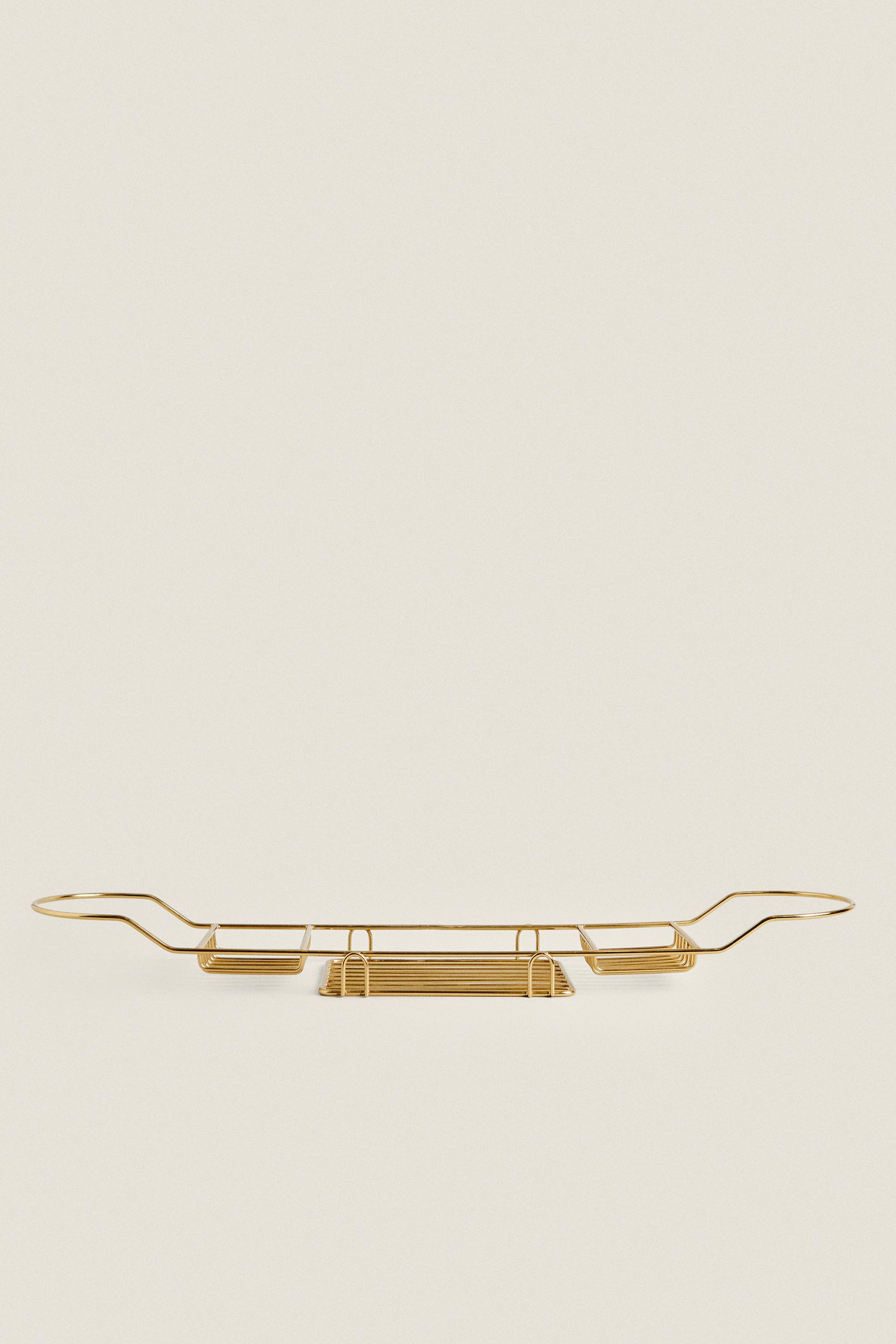 

ЗОЛОТОЙ МЕТАЛЛИЧЕСКИЙ ПОДДОН ДЛЯ ВАННЫ