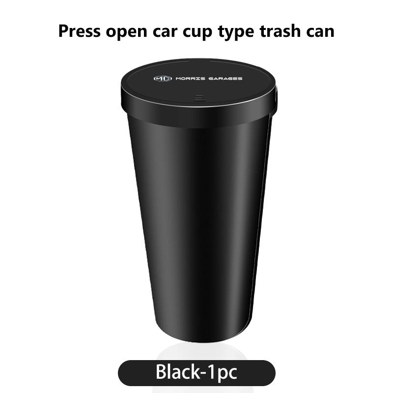 Car Garbage Bin Ashtray Dust Case Trash Can Click Open Cover For MG Cyberster 3 5 6 7 ZS ES5 ONE HS 4 EV fxl1