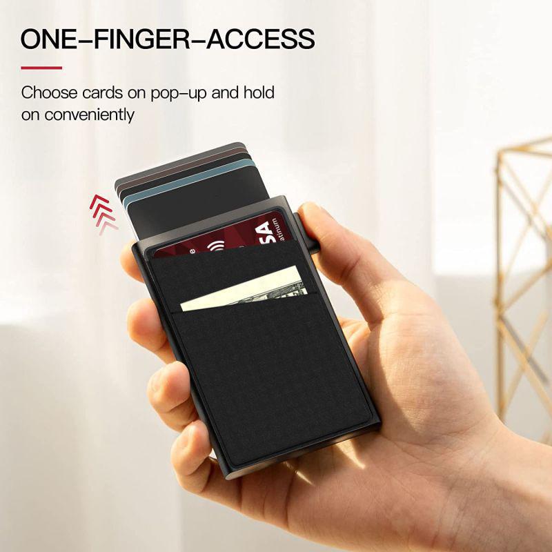 2023 Men's Ultra-Thin Aluminum RFID Card Holder Wallet