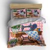 Vintage Sewing Machine Decor Setup Exquisite Three-Piece Bedding Set Gift For Kids And Adults