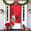1PC Background Cloth Atmosphere Polyester Party Supplies Christmas Door Hanging Christmas Decorations Blanket