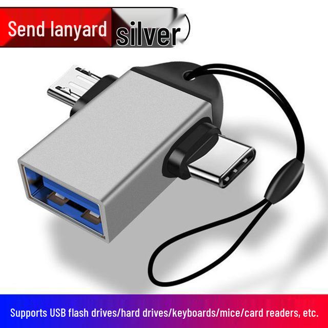 USB 3.0 High-Speed Type-C OTG Adapter for Android: Connect USB Drives, Keyboards, and Mice