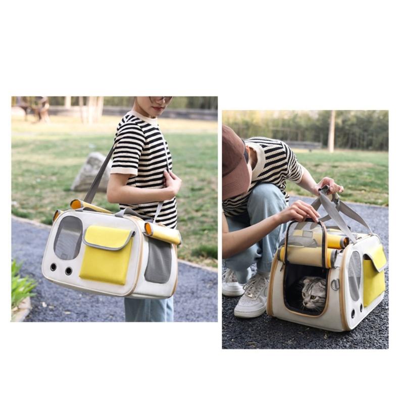 Outdoor Multifunction Bag for Puppy Portable Spacious Storage Cat Carrier Bag