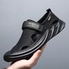Hollow Men's Sandals Soft Sole Summer New Vietnam Rome Leisure Beach Hole Hole Hundred Towers Bag Head Leather Shoes