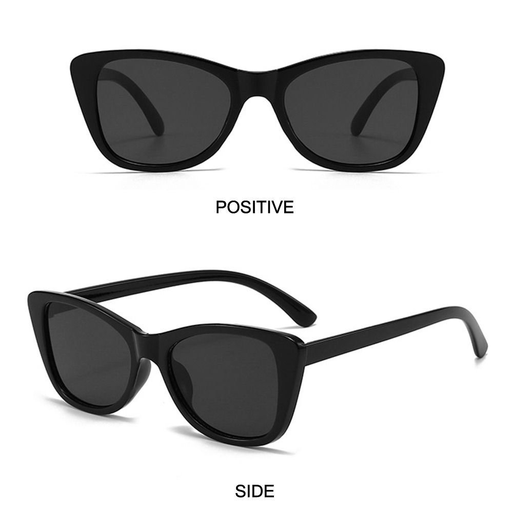 Fashion Street Photo Props Cat Eye Sunglasses UV400 Protection Vintage Outdoor Shades Gradient Leopard Eyewear for Women