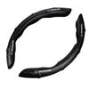 2pcs Carbon Fiber Non-Slip Steering Wheel Cover Car Accessories For Honda Fit Mugen Insight Type S R VTEC DOHC Modulo Vezel Legend RR Si