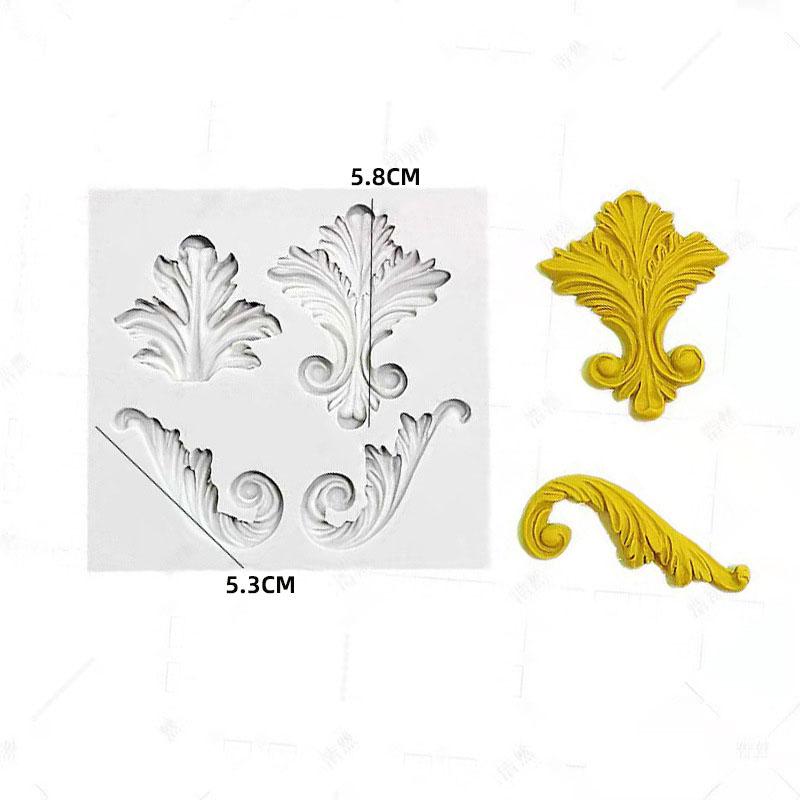 Silicone Mold Fondant Cake Decoration Mold Sugar Gum Paste Tool 3D Chocolate Mould