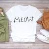 Women Cartoon Dog Tshirts Funny Face Animal Casual Pet Love Fashion Print Lady T-Shirts Top Womens Graphic Female T-Shirt