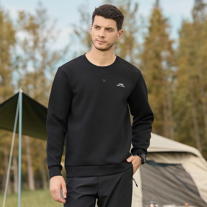 JEEP Men's Round Neck Casual Sweatshirt