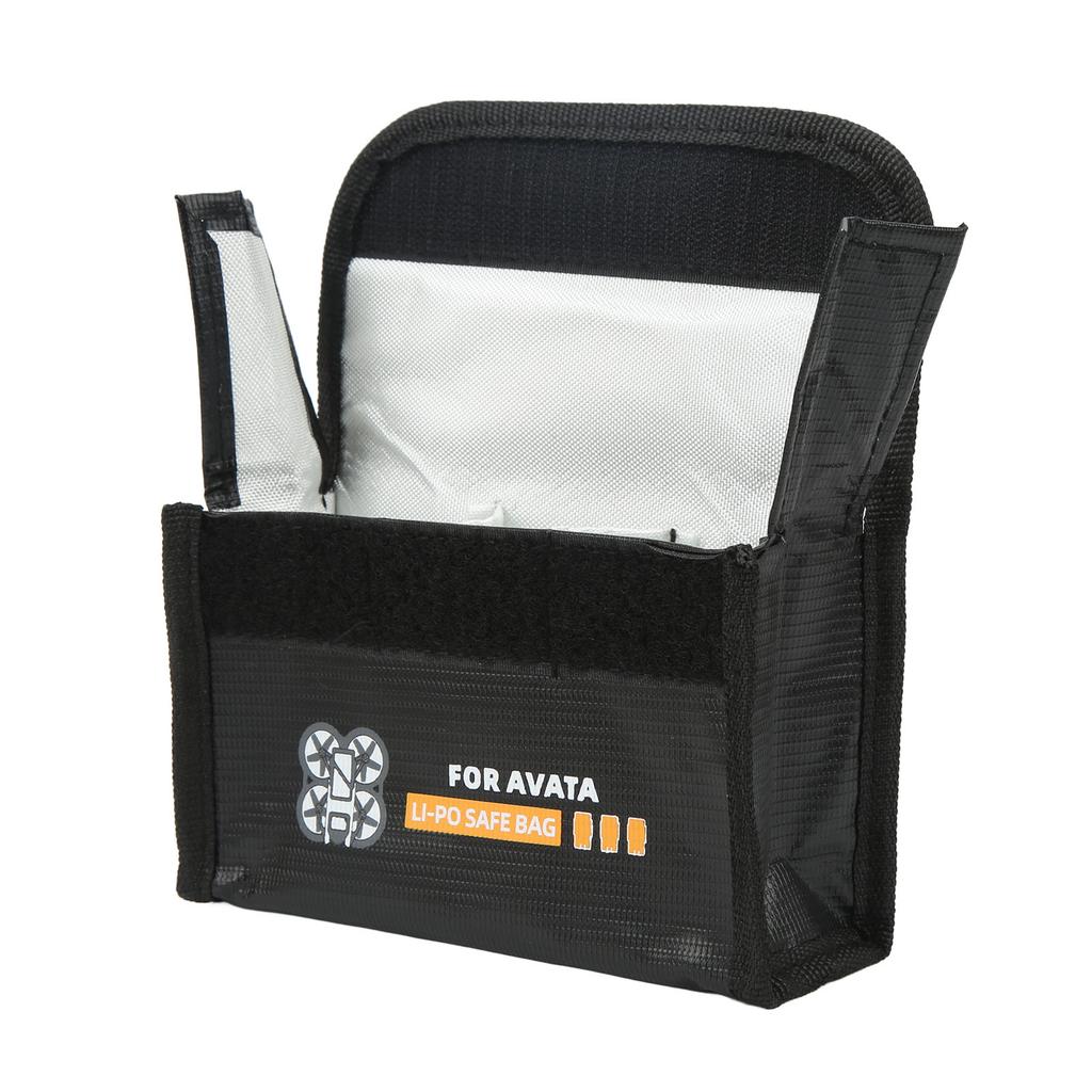 Battery Fireproof Explosion Proof Bag for DJI for Avata Drones Flame Retardant Fiber Heat Proof
