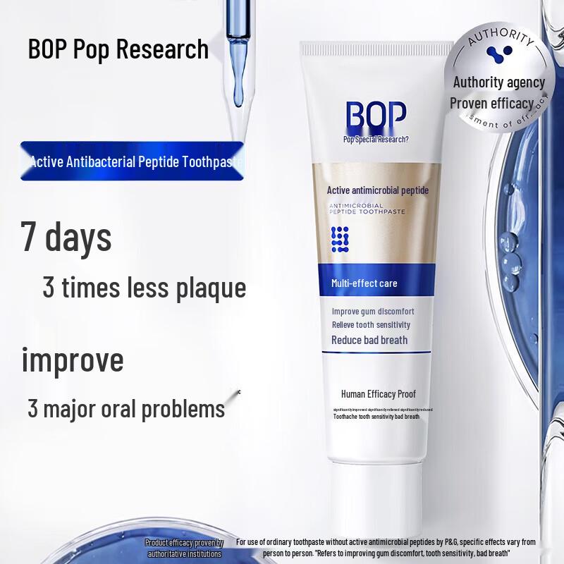 BOP Active Antibacterial Peptide Toothpaste