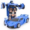 Popular Children's Deformed Toy Robot and Car Set for Educational Play At Street Markets and Night Stalls.