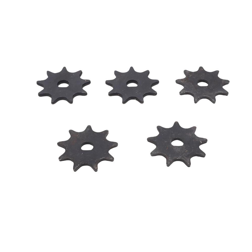 5PCS 8mm Bore Motor Sprocket 9T Chain Sprocket for MY1016 MY6812 High Speed Motor Electric Scooter