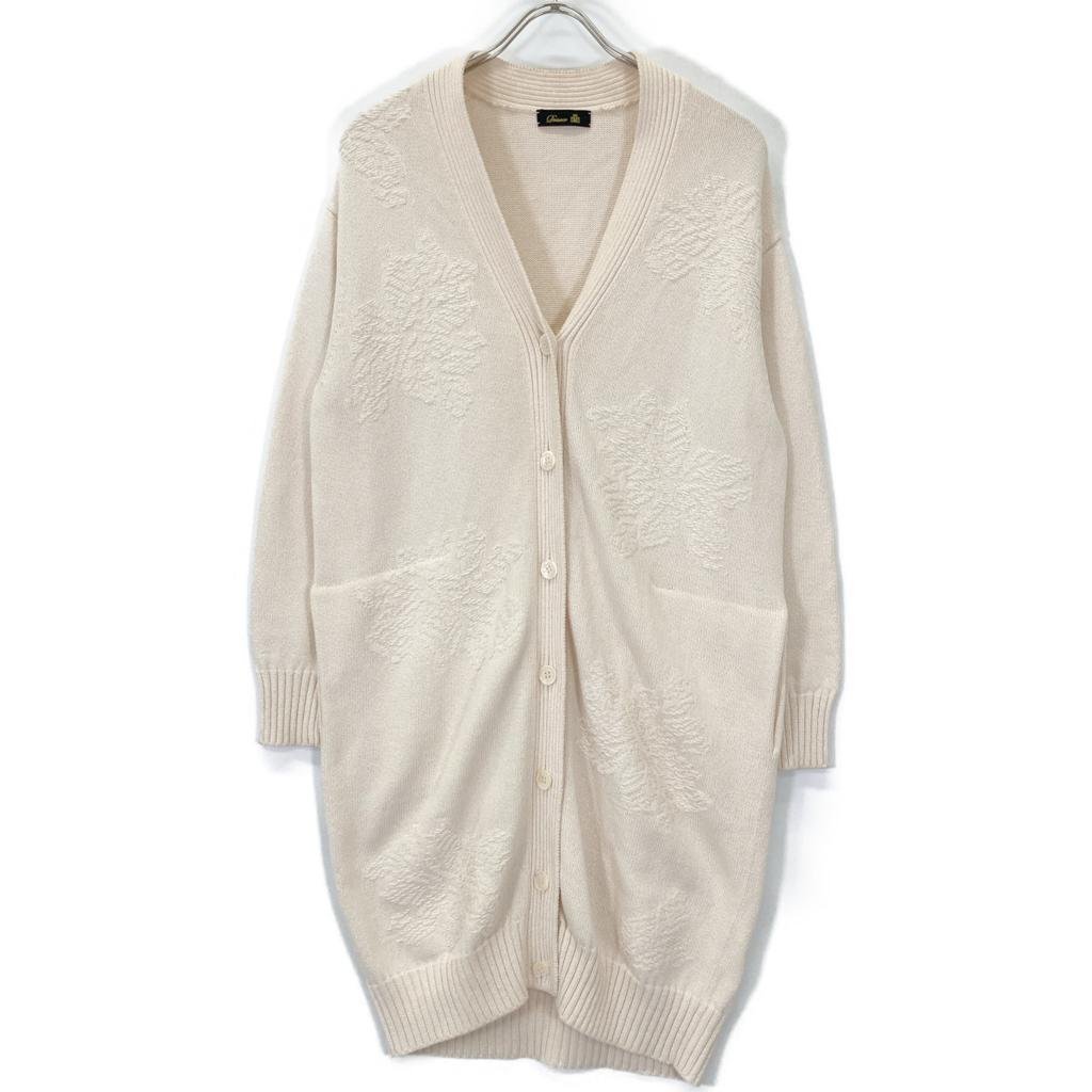 DRAWER Beige 18G Stitch Cardigan Tops Not Written beigeUsed