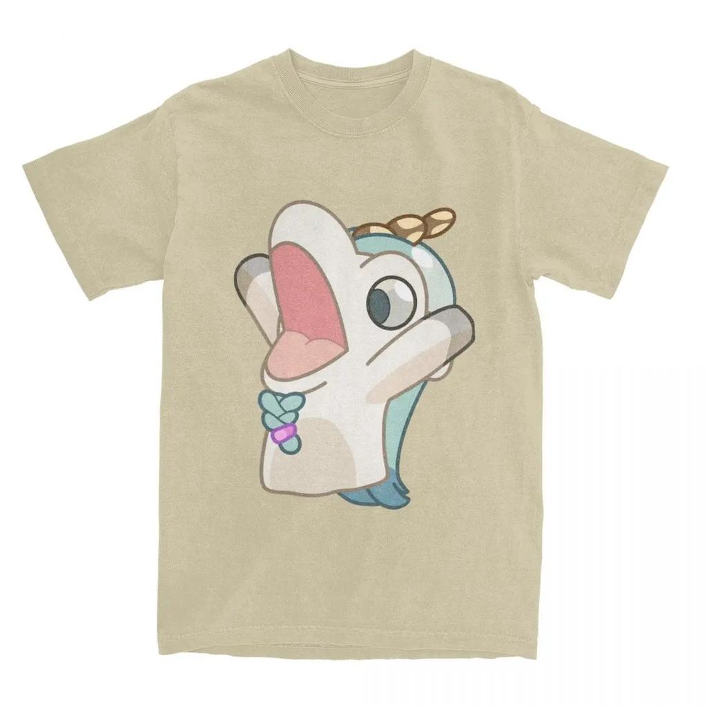 Unicorse Screaming T Shirt Summer Blueyed Anime Vintage T-Shirts Cotton Hip Hop Tee Shirt For Men Short Sleeve Casual Clothes