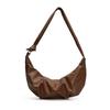 Lux Retro Soft Leather Pleated Dumpling Bag - Versatile Large Capacity Shoulder/Crossbody for Commuting