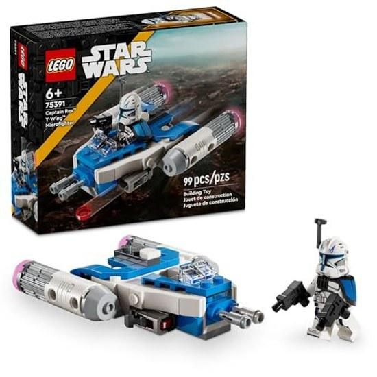 LEGO Star Wars Clone Captain Rex Y-Wing Microfighter Building Set Collectors Item Toy Minifigure Gift Boys Girls Ages 6 Up 75391