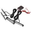 Car 4x6LED Sync Red Blue Strobe Flash Light LED Emergency Warning Lamp 12V with Remote Control
