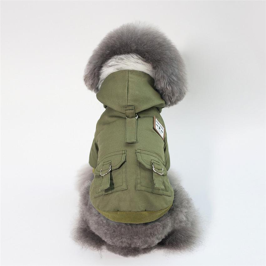 Pet Dog Clothes for Small Dogs Winter Warm Puppy Cat Coats Jackets Chihuahua French Bulldog Jacket Pets Clothing Products XXL