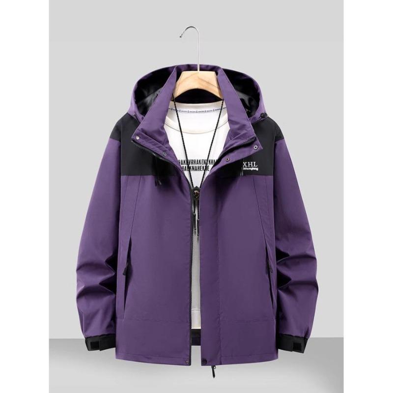 2026 Plus Size Waterproof Windproof Hooded Outdoor Workwear & Mountaineering Jacket