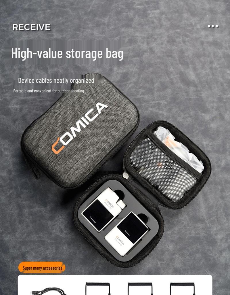 Comica BoomX-D UC1/UC2 Wireless Mic for Cameras & Phones