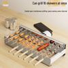 Automatic Rotating BBQ Skewer Rack