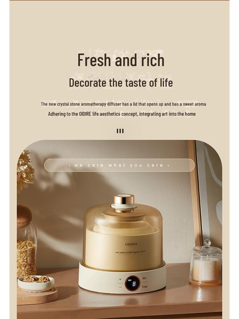 110V Intelligent Glass Yogurt Maker with Multi-Function, Automatic Temp Control, and Fermentation for Homemade Natto