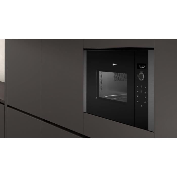 Micro-ondes simple encastrable - NEFF N50 - HLAWD23N1F - Inox - 20 L - 38,2 x 59,4 x 31,7 cm