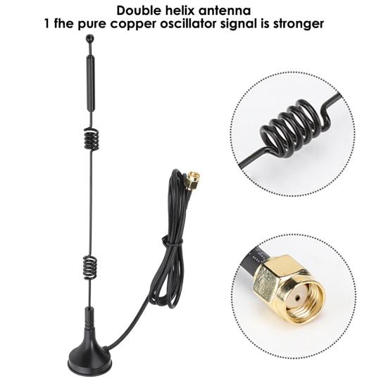 TV Antenna Double Signal Wide Range Helix Stable High Gain Easy to install