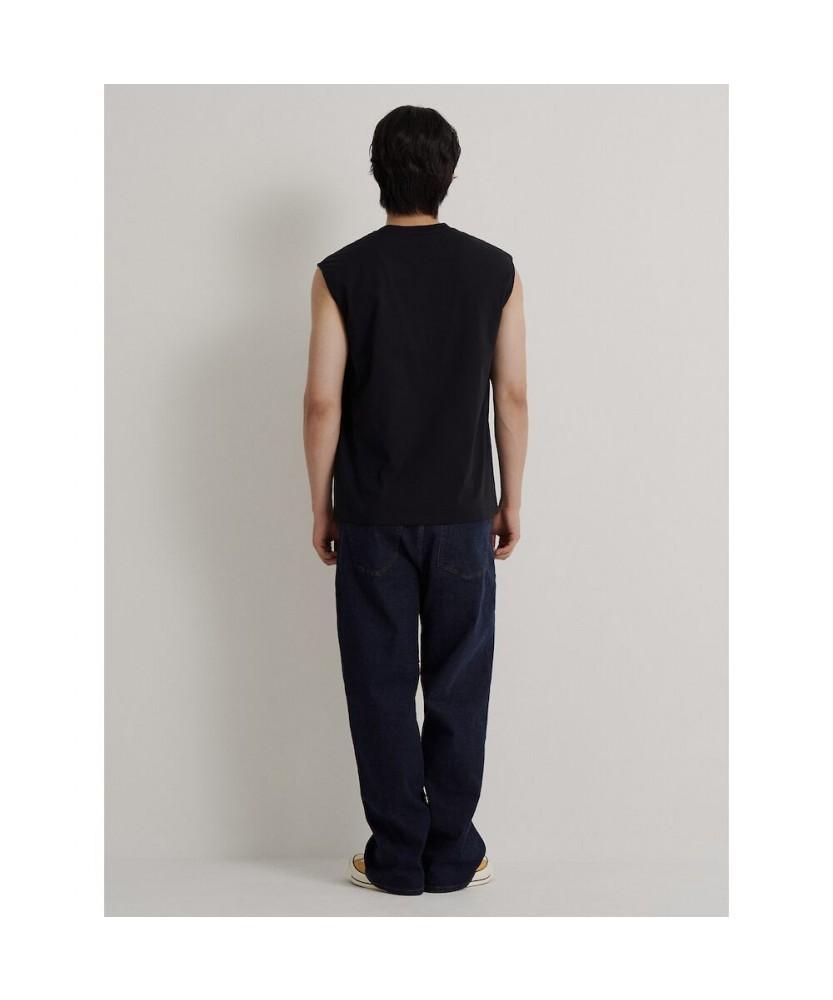 Binpolmen [Essential] Sleeveless T-Shirt Black