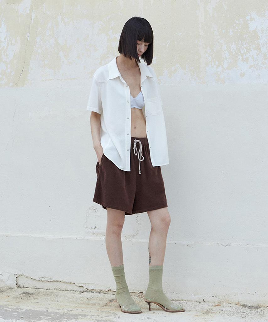 Monokeulom Sand Pocket Shirt (Ivory)