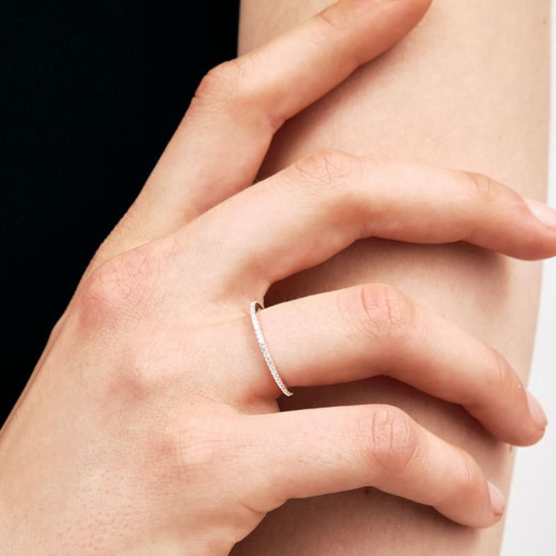 Hei [sv925] Cubic Full Setting Ring