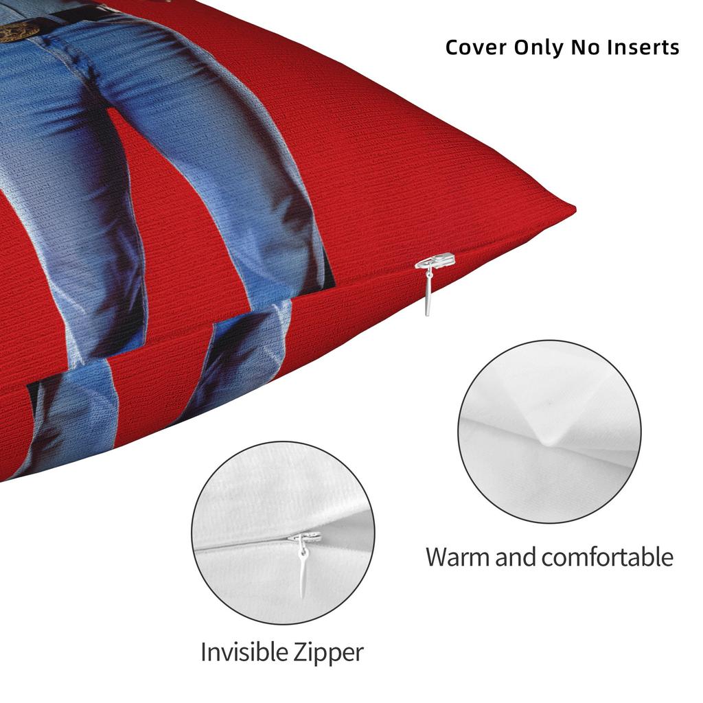 Pillow Case Chuck Norris Comfy Pillow Cover For Office Car Home Decor Funny Pillowcases