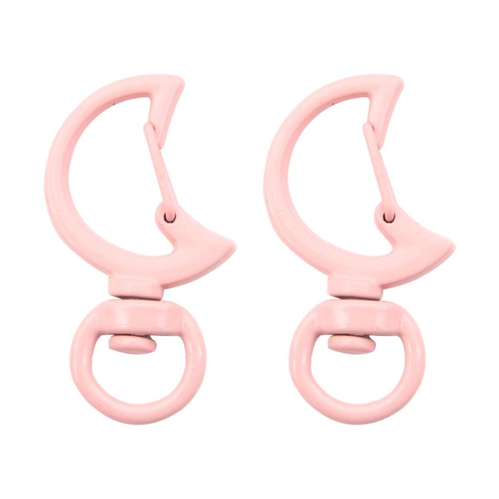 31X39mm Candy Colored Alloy Shell Shaped Spring Buckle Special-shaped DIY keychain Accessories Creative Accessories Hanging Ornaments