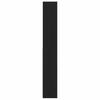 Bookshelf Black Oak Effect 155 x 24 x 160 cm
